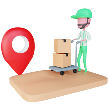 3d courier icon png