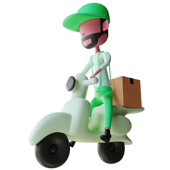 3d courier icon png
