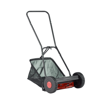 walking lawn mower with cut out isolated on background transparent png