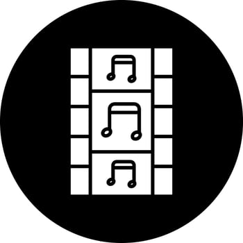 Soundtrack Vector Icon Style