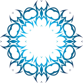 Sharp Tribal Vector Element, Perfect For Tattoos Or Tribal Designs