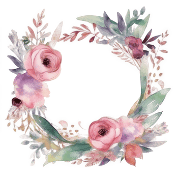 Elegant Watercolor frame. png