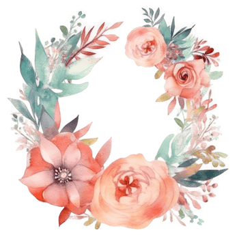 Elegant Watercolor frame. png