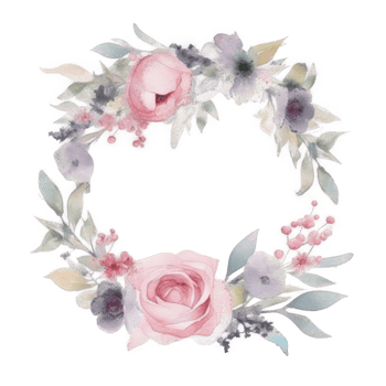 Elegant Watercolor frame. png
