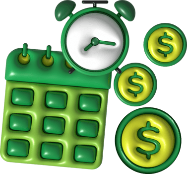 illustration 3D, calendar, tax and finance payment deadlines png