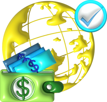 3D Illustration  icon symbol about financial transactions anywhere png