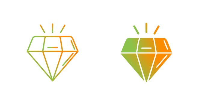 Diamond Vector Icon