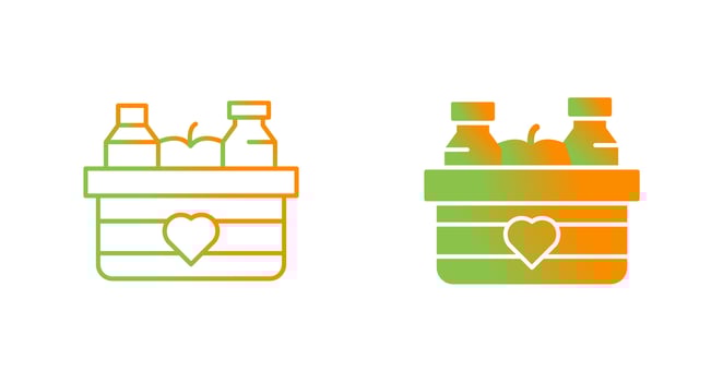 Food Donate Vector Icon