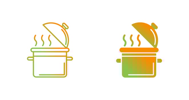 Cooking Pot Vector Icon