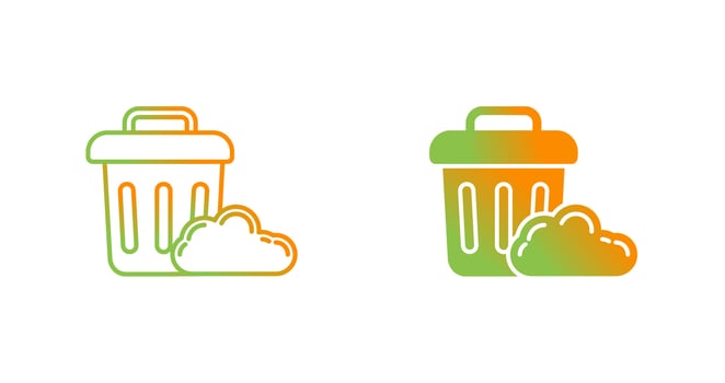 Rubbish Vector Icon