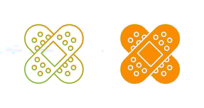 Bandages Vector Icon