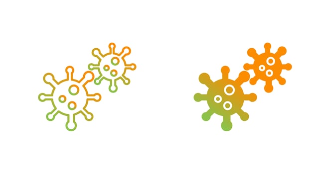 Covid virus Vector Icon