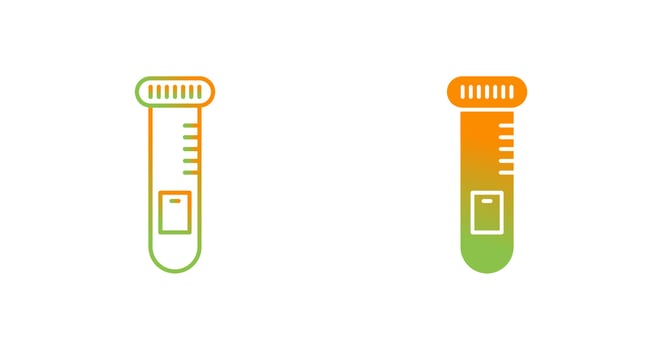 Test Tube Vector Icon