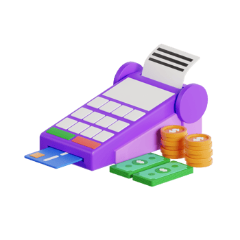 Online shopping 3D Illustration, online shop, online payment and delivery concept. png