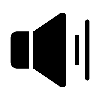 Volume Sound Icon Black png