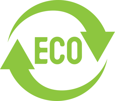 The eco icon for ecology or recycle concept png