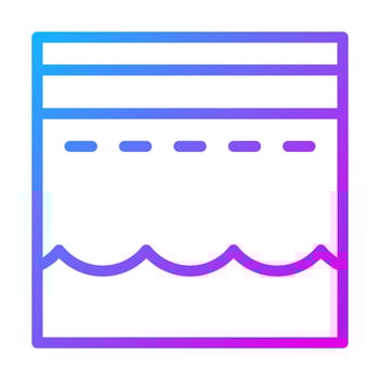 kaaba icon gradient purple colour ramadan symbol perfect. vector