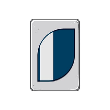 computer hard drive cartoon vector illustration