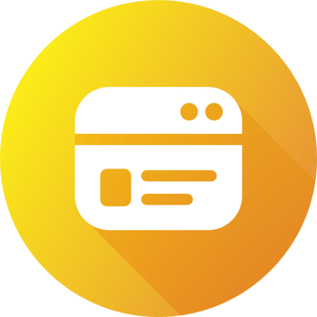 Credit card icon in flat design style. Payment card signs illustration. png