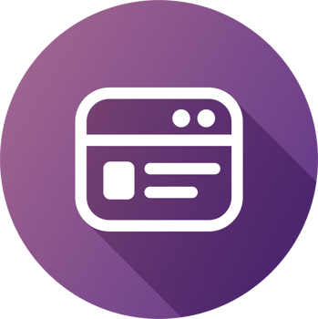 Credit card icon in flat design style. Payment card signs illustration. png