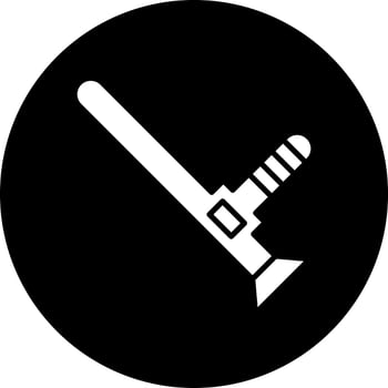 Baton Vector Icon Style