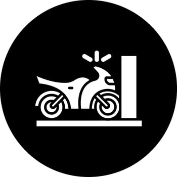 Bike Injury Vector Icon Style