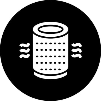 Air Purifier Vector Icon Style