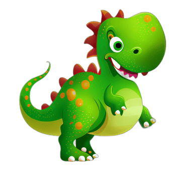 Dinosaur cartoon illustration, dinosaur illustrations, png