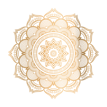 mandala decorative and ornamental design for coloring page, greeting card, invitation, tattoo png