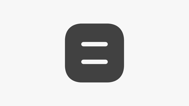 Document icon solid vector