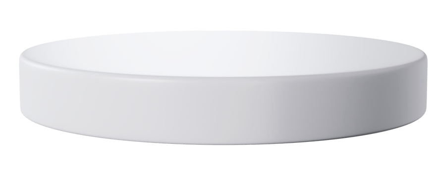 White clean cylinder podium product display png