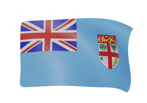 waving flag 3d render png