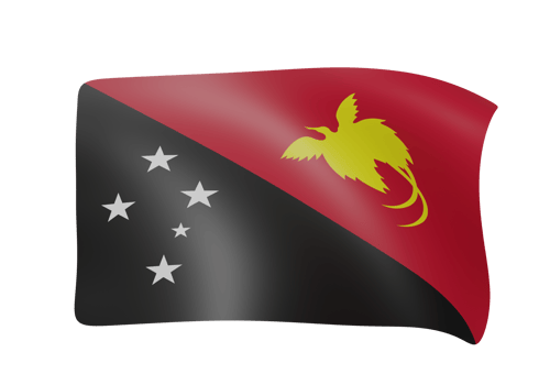 waving flag 3d render png
