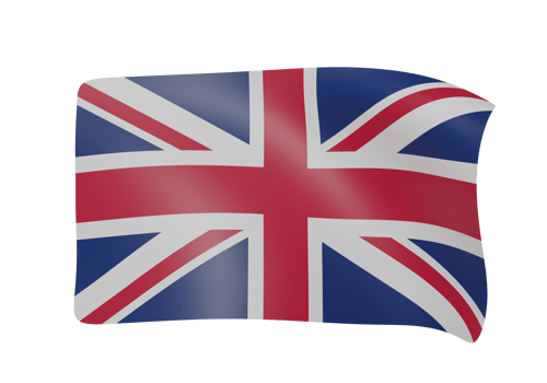 waving flag 3d render png