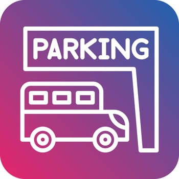 Parking Vector Icon Design