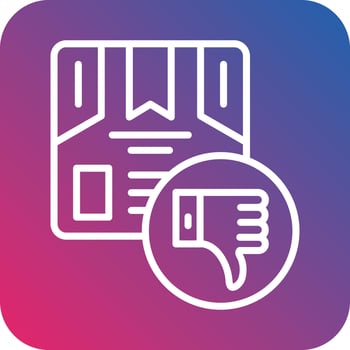 Dislike Vector Icon Design