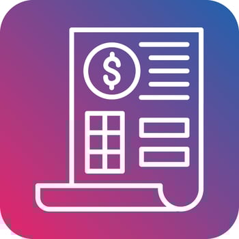 Invoice Vector Icon Design