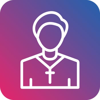 Pastor Vector Icon Design