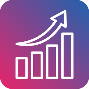 Growth Vector Icon Design