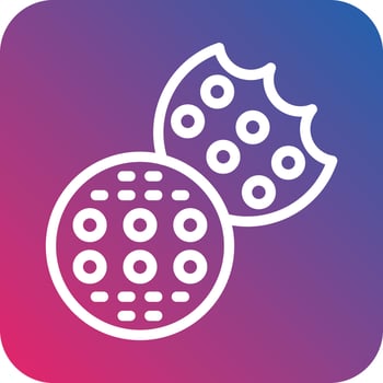 Cookie Vector Icon Design