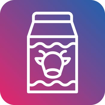 Milk Vector Icon Design