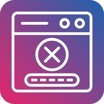 Denial Vector Icon Design