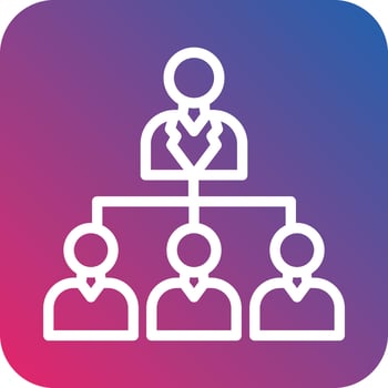 Organization Vector Icon Design