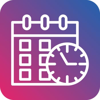 Schedule Vector Icon Design