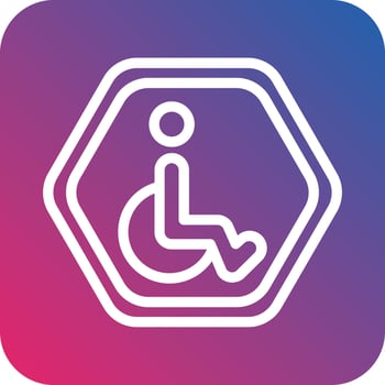 Disabled Vector Icon Design