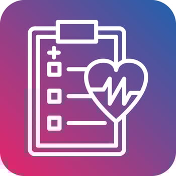 Medical Report Vector Icon Design