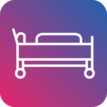 Stretcher Vector Icon Design