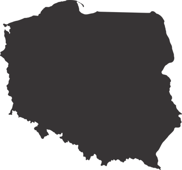 Poland pin map location png