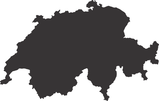 Switzerland pin map location png