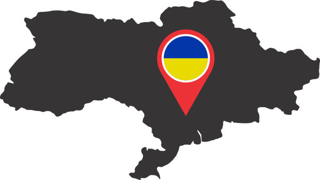Ukraine pin map location png